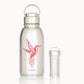 Gaspajoe -- Pack gourde isotherme friendly inox colibri rose + infuseur à thé - 700 ml