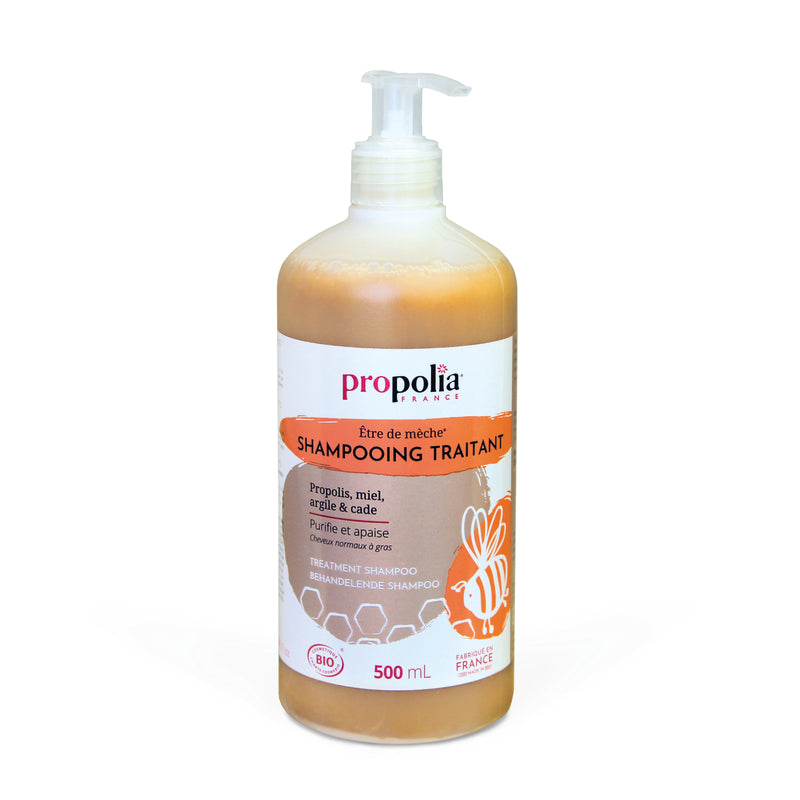 Propolia -- Shampoing traitant propolis miel cade format eco - 500ml