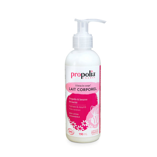 Propolia -- Lait corporel bio propolis & karité - 190ml