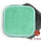La Renarde -- Lingettes démaquillantes lavables gris vert d'eau - lot de 6
