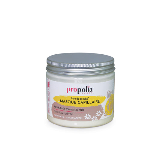 Propolia -- Masque capillaire bio karité huile d'avocat et miel - 200ml