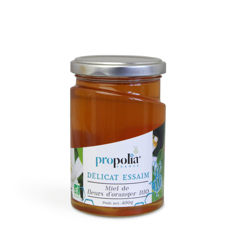 Propolia -- Miel de fleurs d'oranger bio origine espagne - 400g
