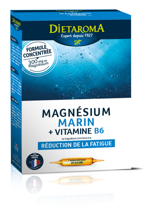 Dietaroma -- Magnesium marin + vit b6 ampoules - 0,010 l