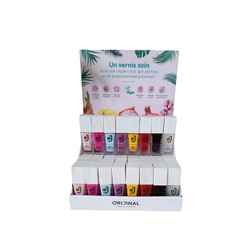 Orijinal -- Présentoir offert (à l'achat de 35 vernis + 5 top coats)