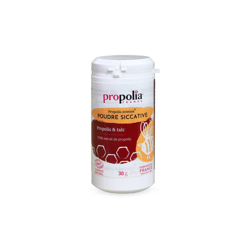 Propolia -- Poudre propolis siccative bio (propolis purifiée micronisée) - 30g