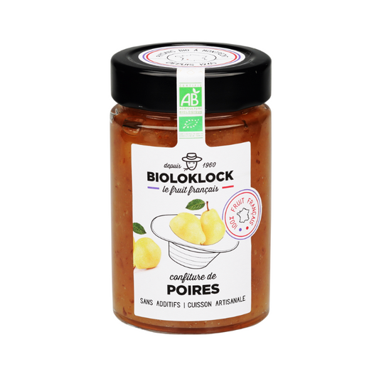 Bioloklock -- Confiture de poires bio - 230 g