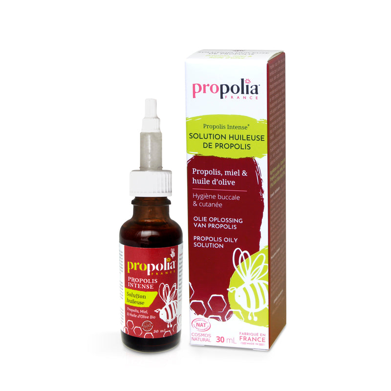 Propolia -- Solution huileuse de propolis sans alcool huile olive bio - 30ml