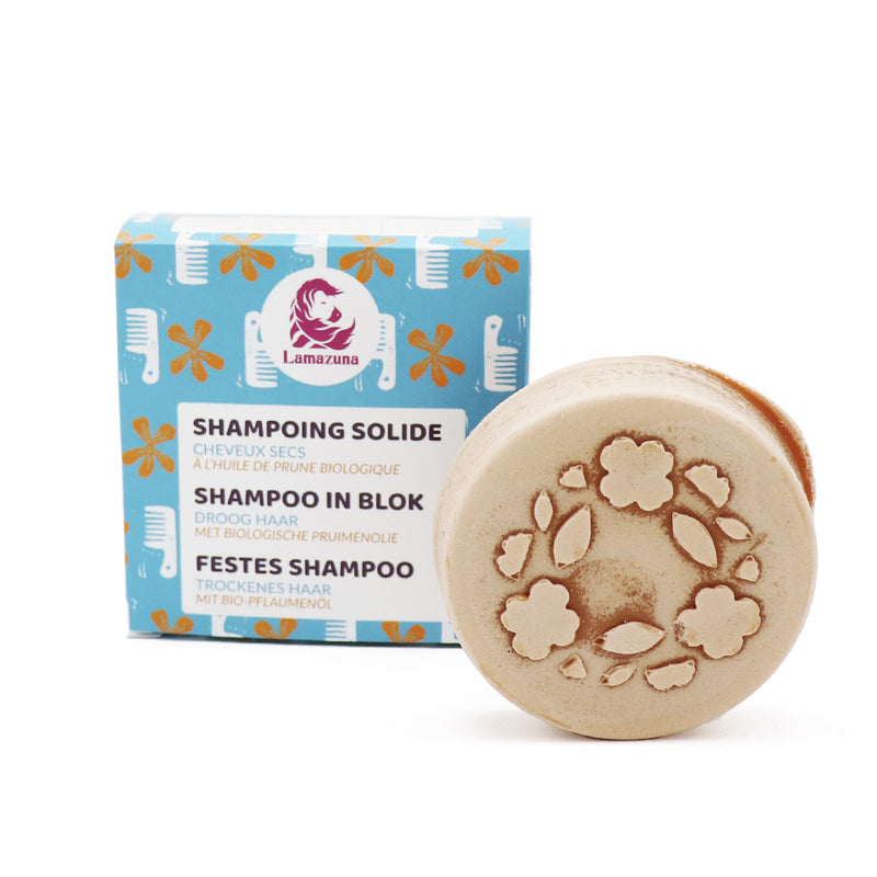 Lamazuna -- Shampoing cheveux secs huile de prune - 70ml