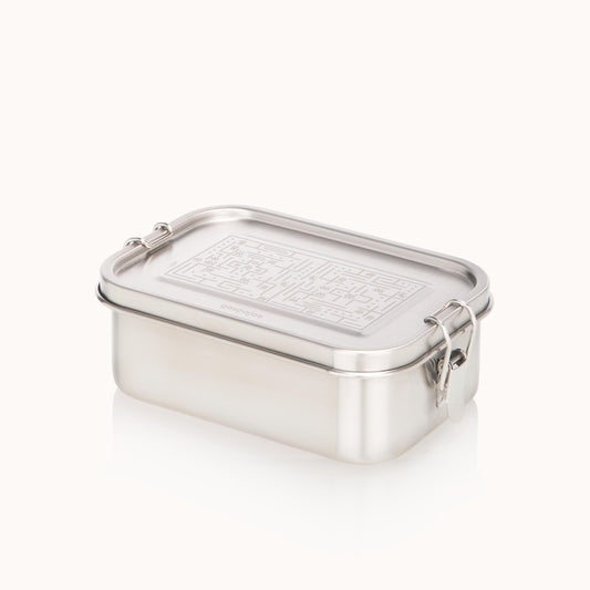 Gaspajoe -- Bento Yummy inox gravé retro game - 800 ml