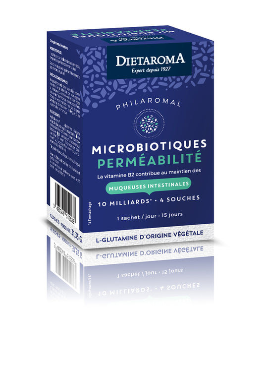 Dietaroma -- Microbiotiques permeabilite - 15 sachets