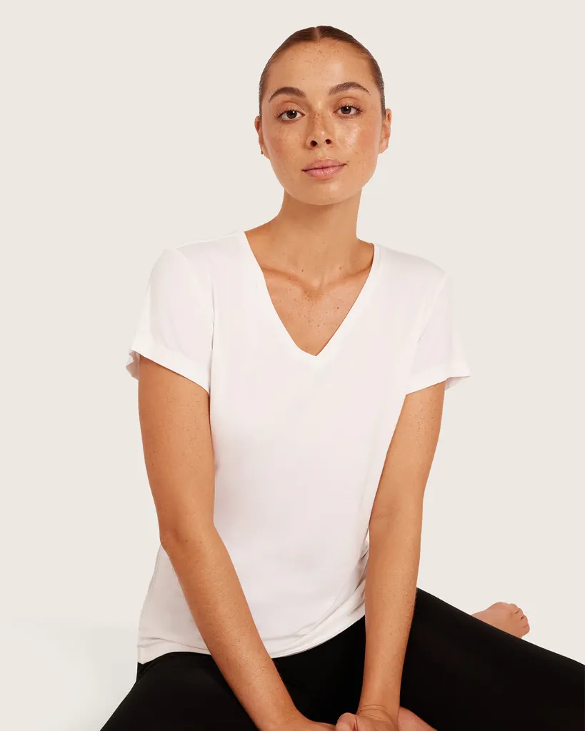 small_B28000_WHT_WomensBaseLayerV-NeckT-Shirt_White_462_4.webp